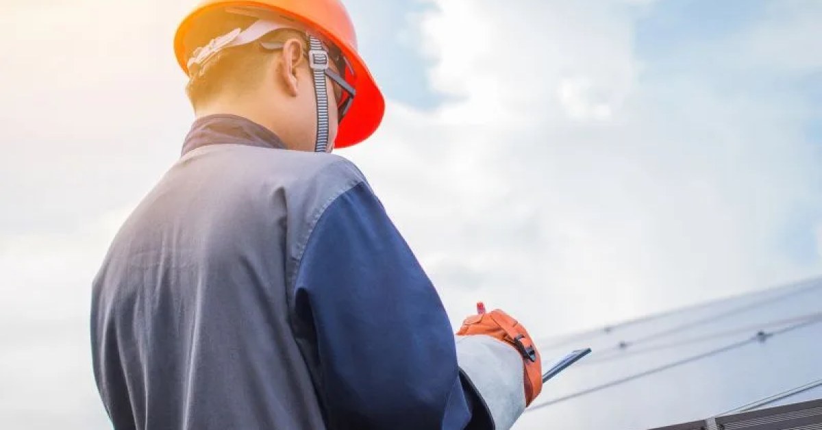 Commercial-style roofing project