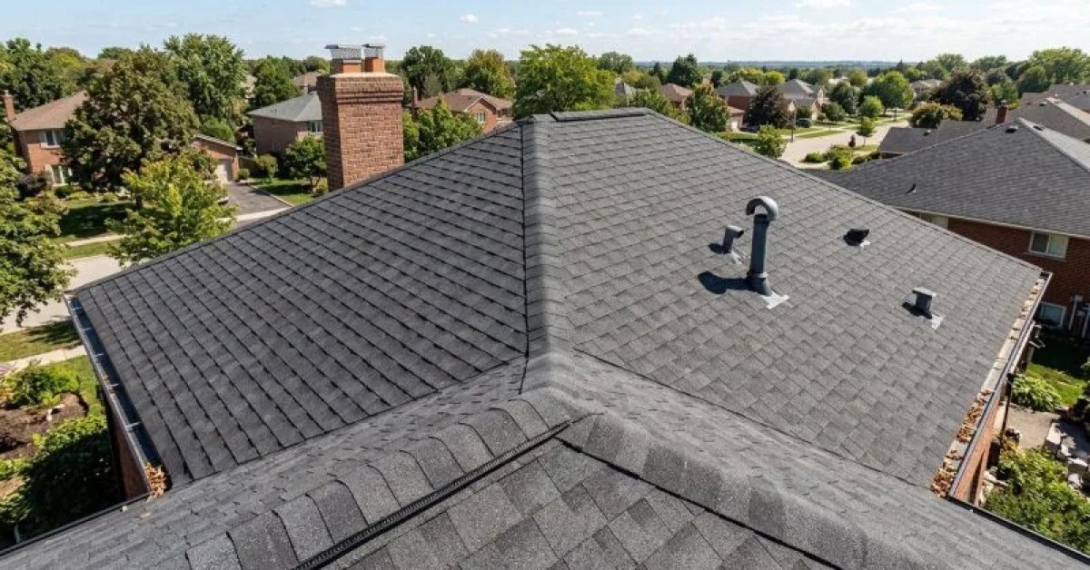 Residential roofing inspection and installation project